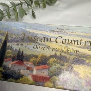 Olive Scented Soap  Saponificio Artigianale Tuscan County 3 Bars 4.4oz